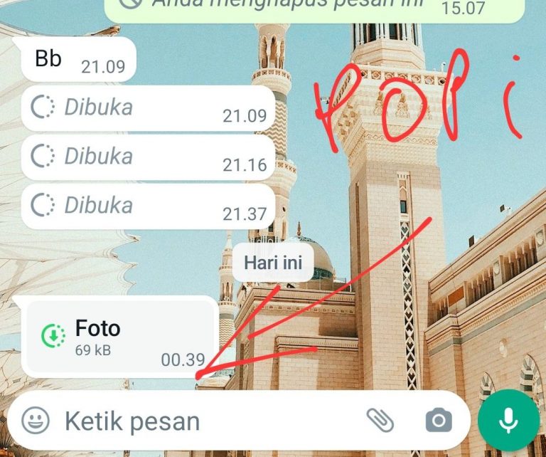 Cara Melihat Ulang Foto Whatsapp Yang Dikirim Dengan Fitur Sekali Lihat