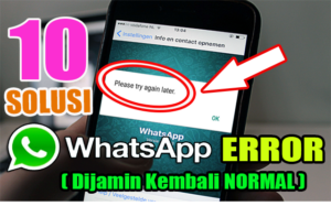 10 Penyebab WhatsApp Pending & Pesan Tidak Terkirim