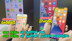 Trik Baru!! Solusi Hp yang Tidak Support MHL dan Screen Mirroring Anti LAG