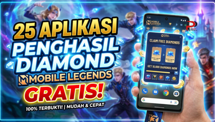 25 Aplikasi Penghasil Diamond Mobile Legends Gratis