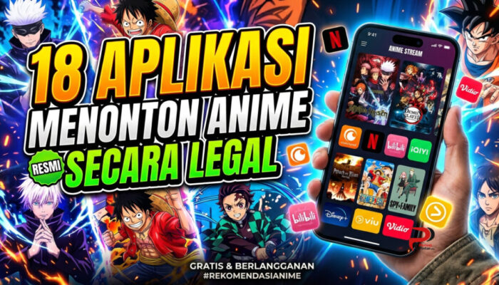 18 Aplikasi untuk Menonton Anime Secara Legal