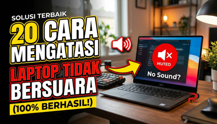20 Cara Mengatasi Laptop Tidak Bersuara