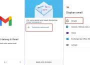 2024 Cara Cepat Buat Email Baru Di HP