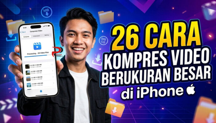 26 Cara Kompres Video Berukuran Besar di iPhone