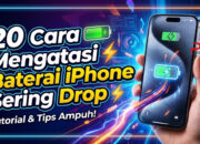 20 Cara Mengatasi Baterai iPhone Sering Drop