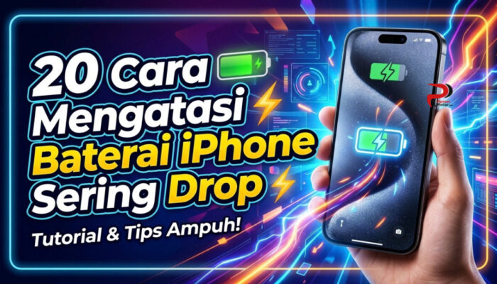 20 Cara Mengatasi Baterai iPhone Sering Drop