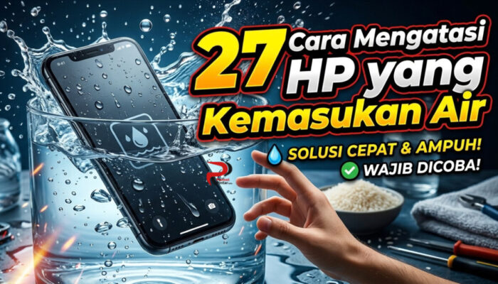 27 Cara Mengatasi HP yang Kemasukan Air