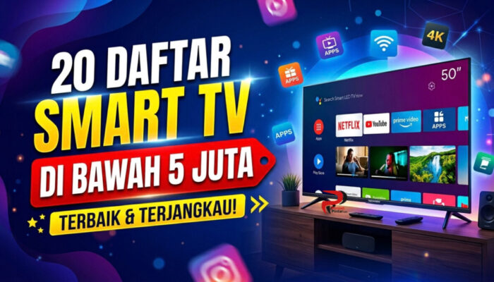 20 Daftar Smart TV dengan Harga di Bawah 5 Juta