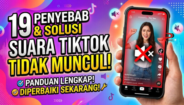 19 Penyebab dan Solusi Suara TikTok Tidak Muncul