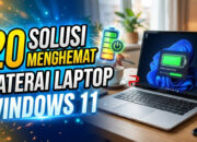 20 Solusi Menghemat Baterai Laptop Windows 11
