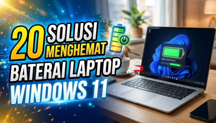20 Solusi Menghemat Baterai Laptop Windows 11