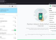 Cara Blur Chat Whatsapp pada Laptop, Nggak Susah Ternyata