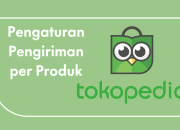 Makin Mudah Jualan! Panduan Cepat Atur Pengiriman Per Produk di Tokopedia