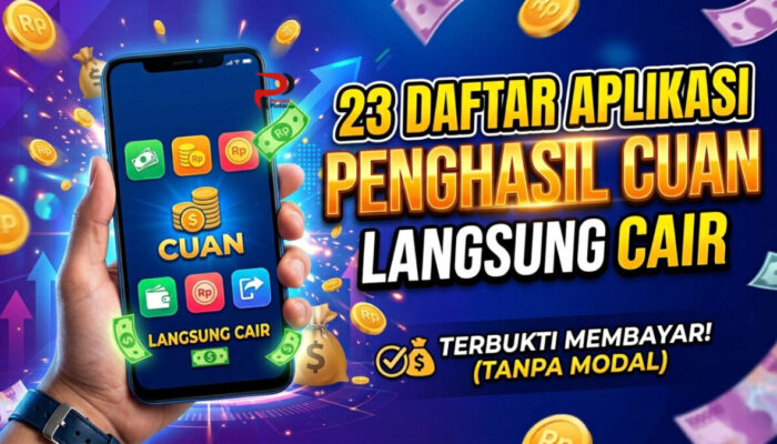 23 Daftar Aplikasi Penghasil Cuan Langsung Cair