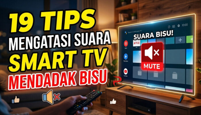 19 Tips Mengatasi Suara Smart TV Mendadak Bisu