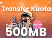 Cara Transfer Kuota Telkomsel Sampai 500MB