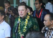 Tanpa Jokowi, Elon Musk Resmikan Starlink di Bali