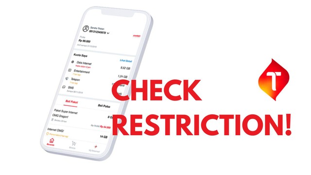 Check Restriction Telkomsel Artinya Apa? Ini Penjelasannya!