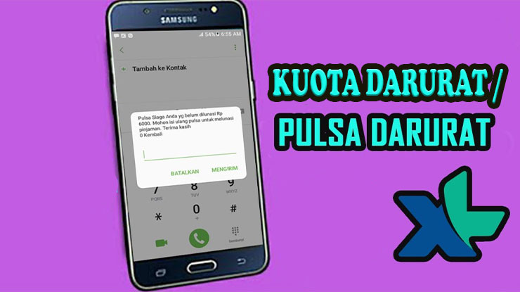 Syarat dan Cara Menggunakan Layanan Pulsa  Darurat di XL