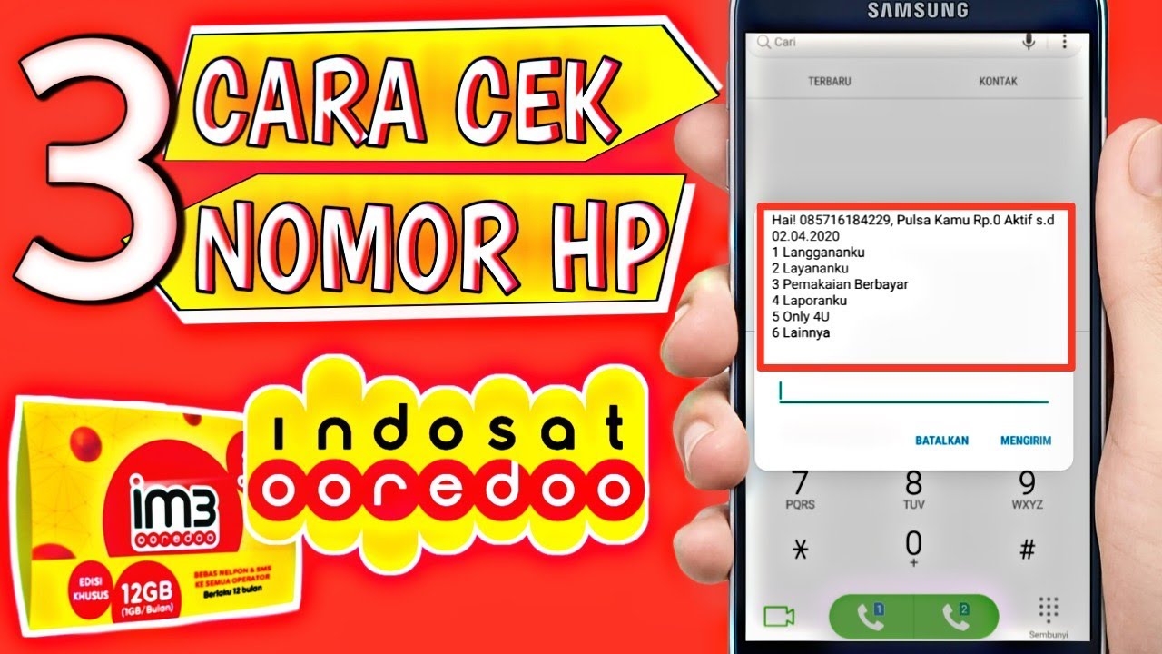 3 Cara Cek Nomor Indosat untuk Kamu Para Pengguna Baru Indosat