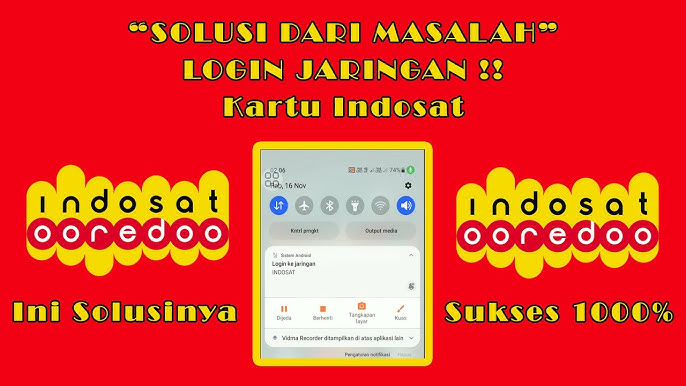 Cara Mengatasi Error Login ke Jaringan Indosat IM3 yang Muncul