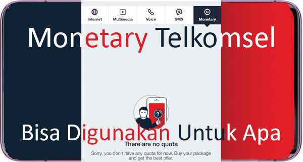 Monetary Telkomsel Artinya Apa? Ini Maksud dan Cara Pakainya