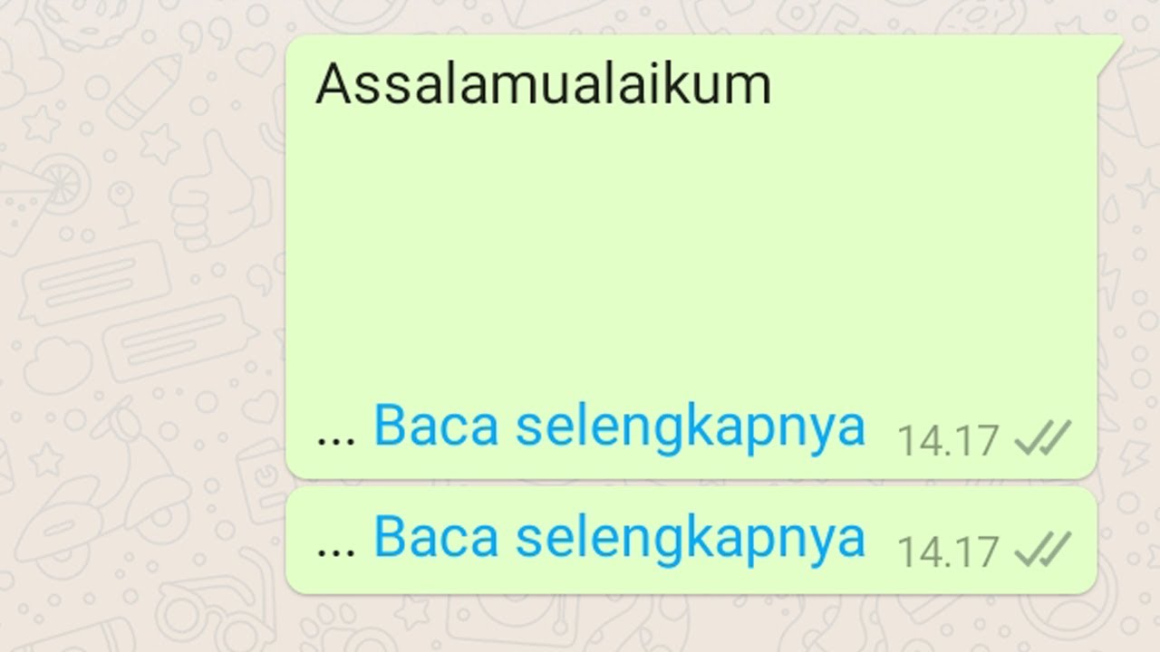 Ini Trik Agar Pesan Terlihat Pendek Dan Terlihat Tulisan Read More Yang Bikin Teman Chat Kamu Kepo!