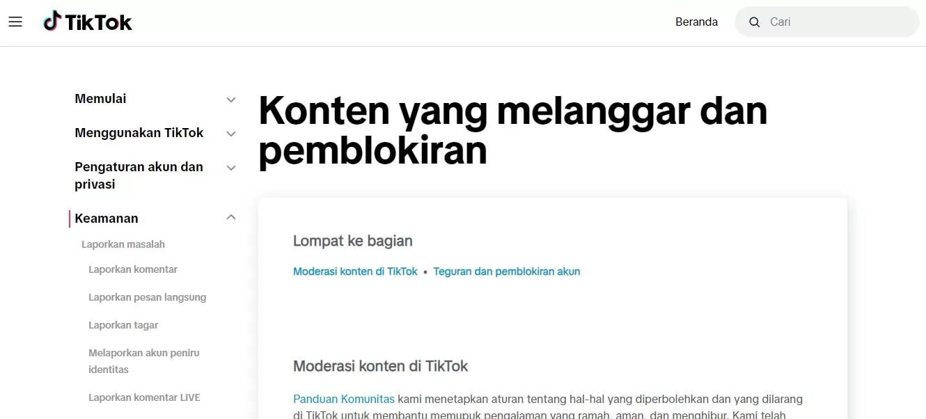 Tips Melaporkan Komentar Dan Konten TikTok Yang Menyalahi Aturan!