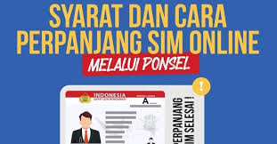 Lengkap Cara Daftar Perpanjang SIM Online