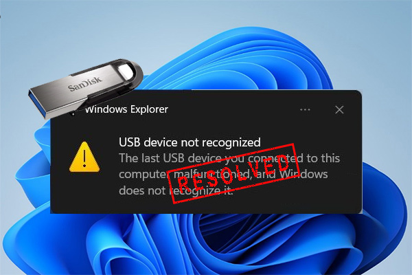 3 Cara Mengatasi “USB device not recognized” di Windows