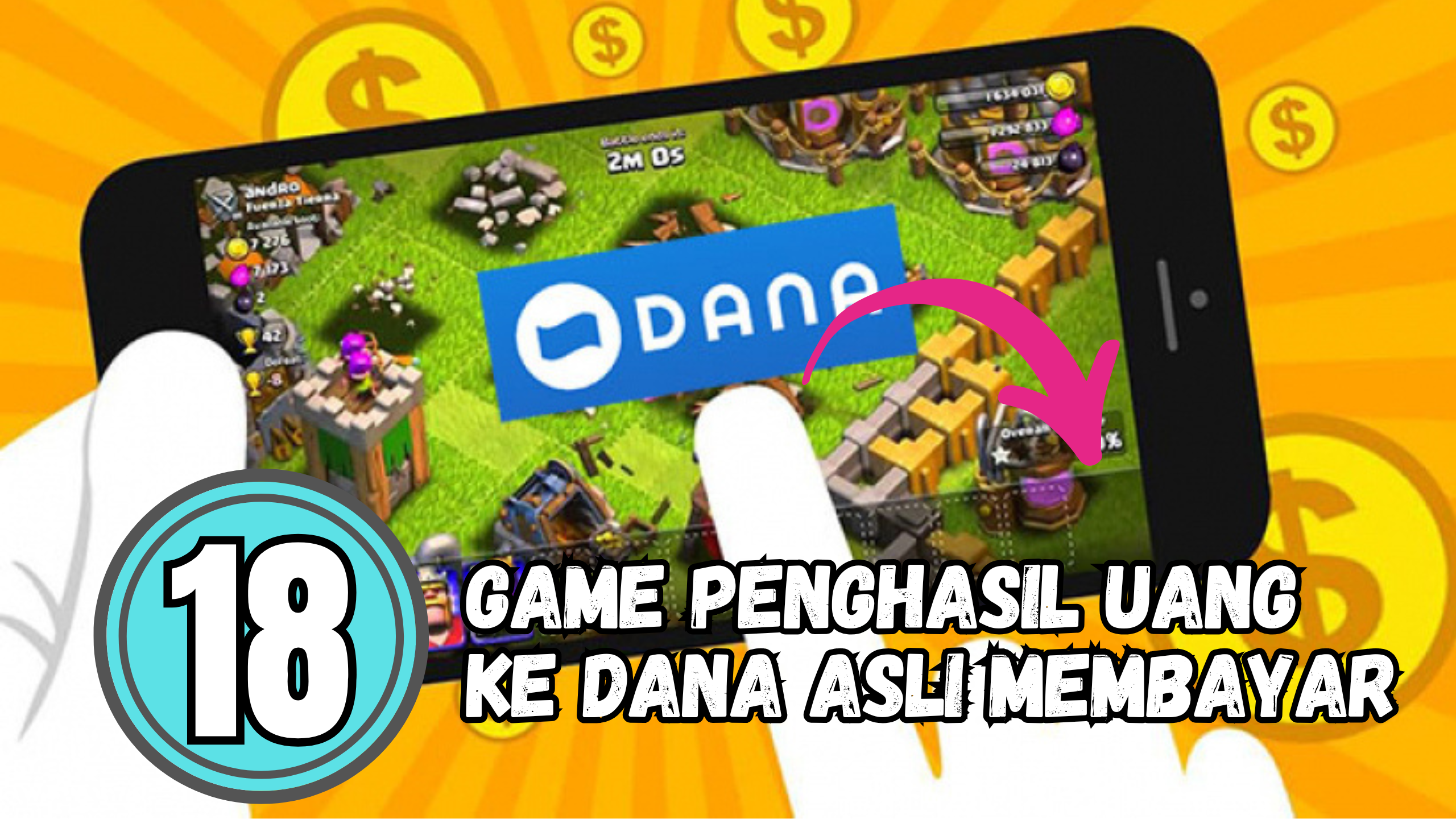 18 Game Penghasil Uang Ke DANA Asli Membayar