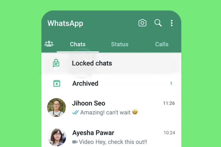 2 Tips Mudah Mengaktifkan Fitur Chat Lock WhatsApp!