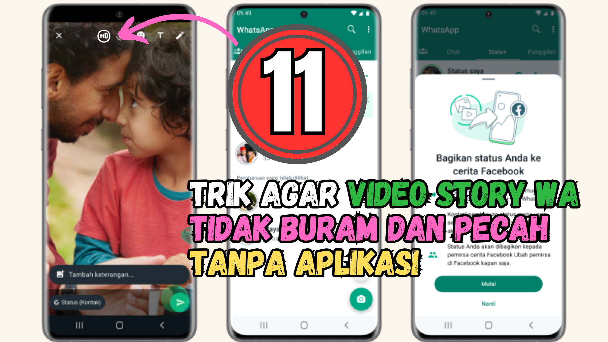 11 Cara Agar Video Story WA HD Tidak Buram dan Pecah Tanpa Aplikasi