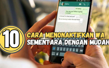 10 Cara Menonaktifkan WA Sementara