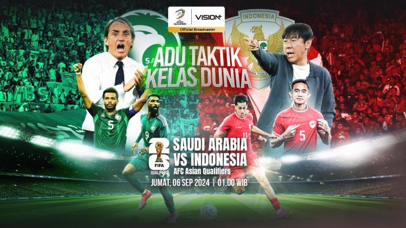 Cara  Streaming Kualifikasi Piala Dunia 2026 di Vision+