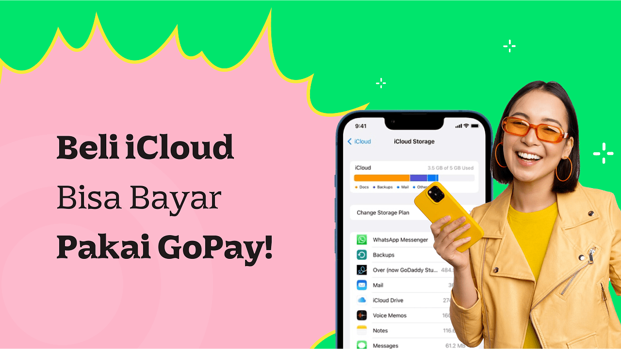 Cara Mudah Membayar iCloud Via GoPay