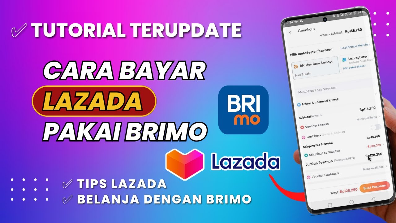 Cara Mudah dan Cepat Bayar Lazada Dengan BRImo