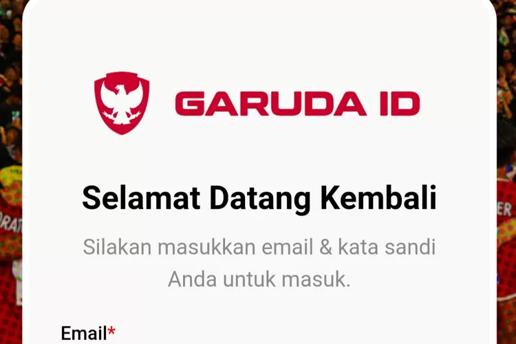 Link dan Cara Membuat Akun Garuda ID Timnas Indonesia