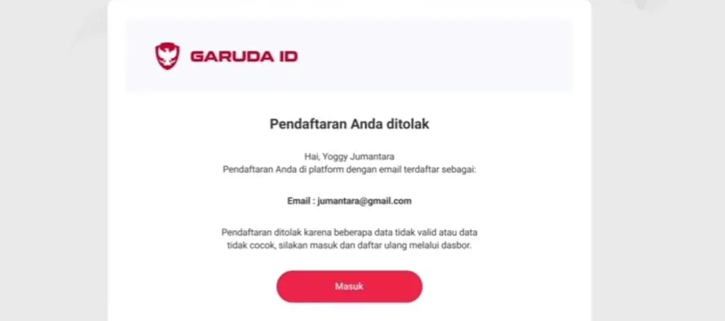 Bagaimana Cara Mengatasi Verifikasi Gagal saat Mendaftar Garuda ID?