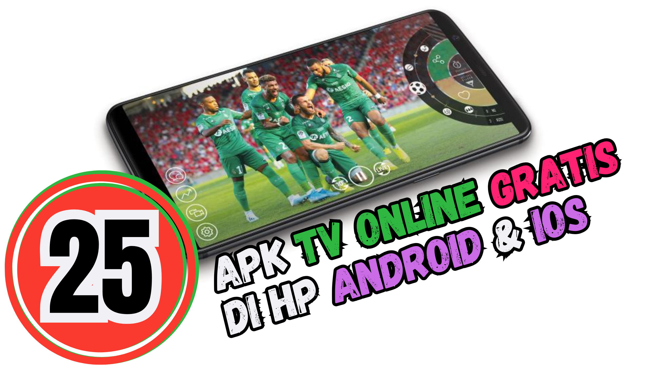 25 Aplikasi TV Online Gratis di HP Android dan iOS 2025