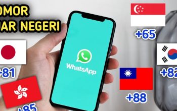 Cara Mendapatkan Nomor Luar Negeri untuk Daftar WhatsApp