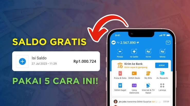 Bukan Hoax! Ini 5 Cara Paling Efektif Buat Dapet Saldo DANA Gratis 