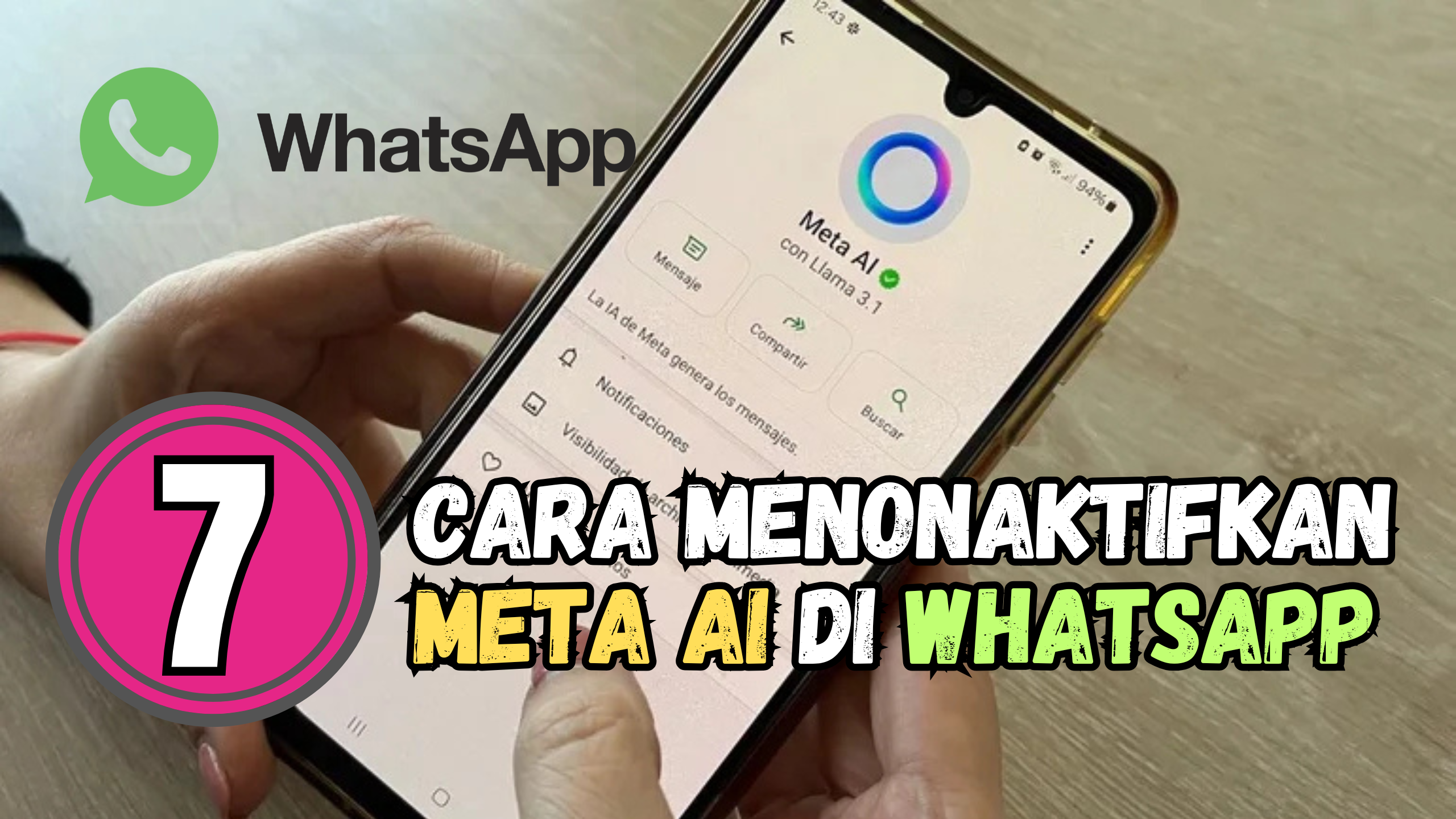 7 Cara Menonaktifkan Meta AI di Whatsapp