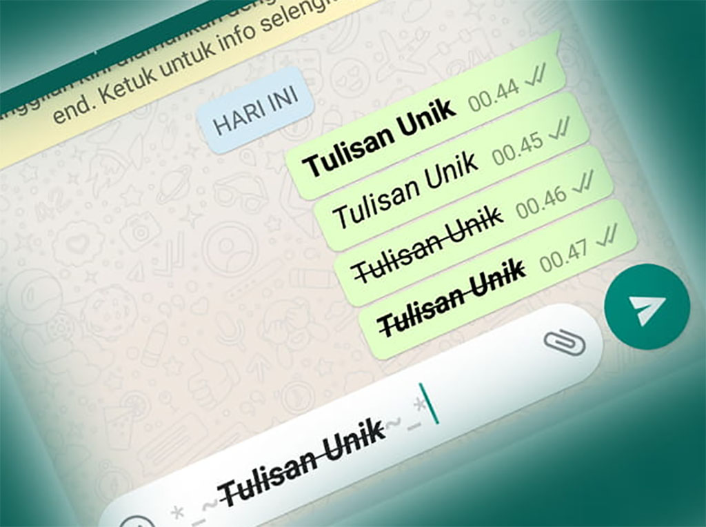 Cuma Butuh 30 Detik! Begini Cara Ubah Huruf di WhatsApp Jadi Lebih Besar