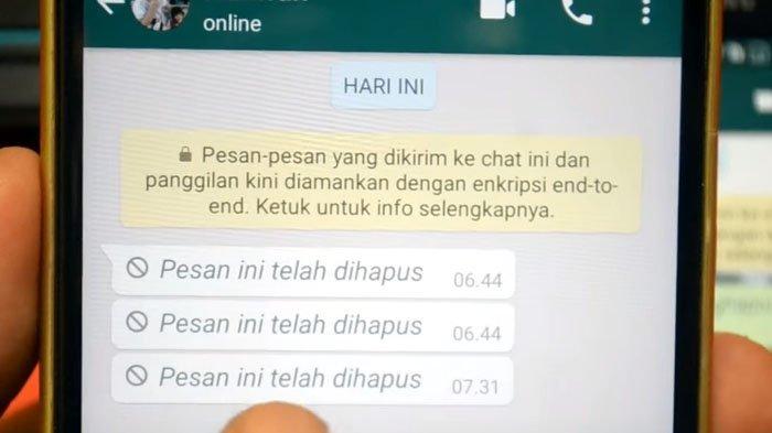 Penasaran Dengan Chat WA Yang Dihapus Pengirim? Begini Cara Membacanya!