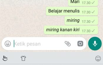 17 Trik Bikin Tulisan WhatsApp Makin Keren dan Unik, Yuk Coba Sekarang!