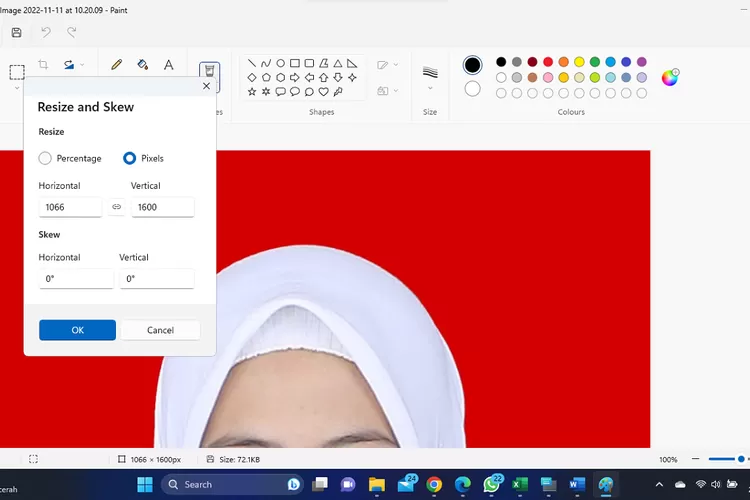 Cara Ubah Ukuran Foto 4×6 di Aplikasi Paint Laptop Windows