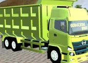 Unduh Mod Truk Muatan Motor BUSSID, Rasain Serunya Jadi Sopir Hino 500NG!