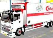 Truk Hino 500 Box Freezer Yakult di BUSSID, Bikin Mainmu Makin Seru!