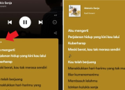Cara Menampilkan Lirik Lagu di Spotify HP Android dan iPhone